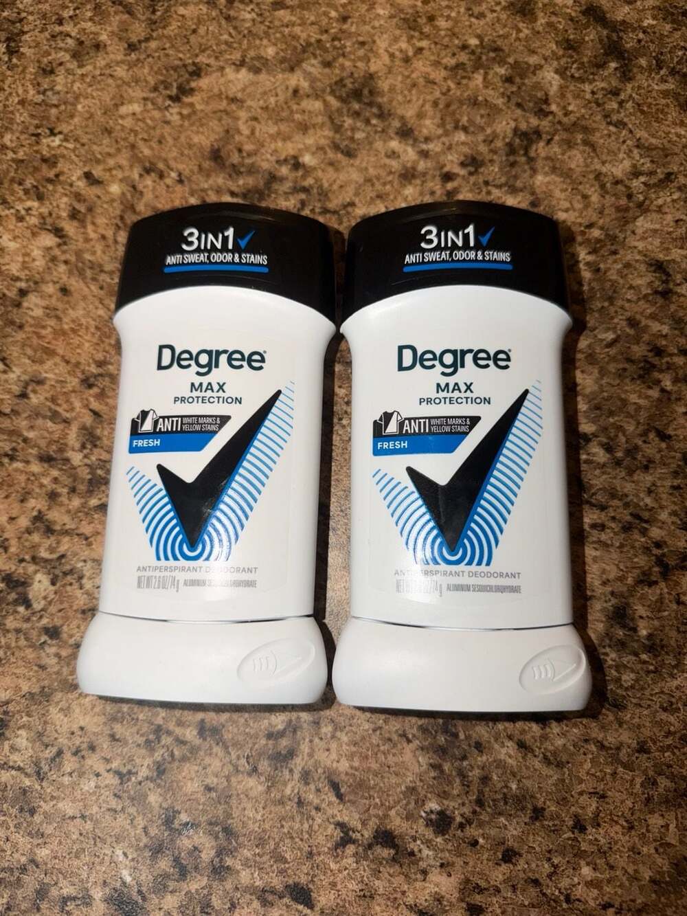 2 Pack Degree Deodorant 2.6 oz